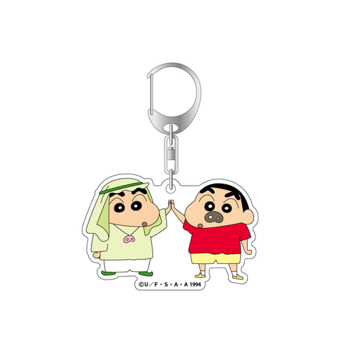 クレヨンしんちゃん アクリルキーホルダー しんちゃん＆スンノケシ王子